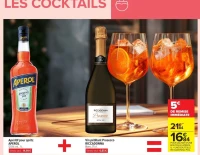 Apéritif Aperol 1L + Vin pétillant Prosecco Riccadonna 75cl