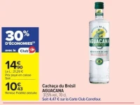 Cachaça du Brésil AGUACANA