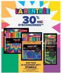 Gamme de coloriage Arty Stabilo