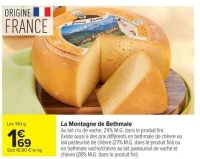 Fromage La Montagne de Bethmale Jean Faup