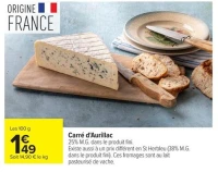 Fromage Carré d'Aurillac
