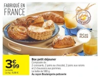 Box petit déjeuner