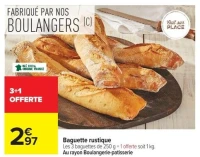 Baguette rustique