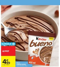 Glace Kinder Bueno Saveur Noisette
