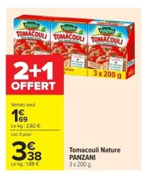 Tomacouli Nature PANZANI