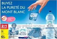 Eau minérale naturelle MONT BLANC