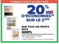 Tous les fruits secs SIMPL