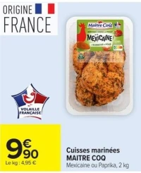 Cuisses marinées MAITRE COQ