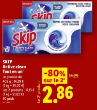 SKIP Active clean Tout en un