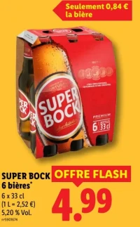 SUPER BOCK 6 bières