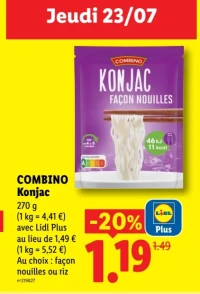 COMBINO Konjac