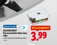 SILVERCREST Set accessoire mise sous vide