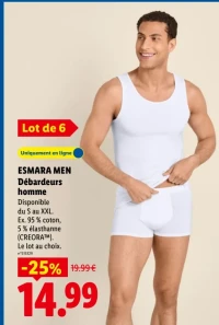 ESMARA MEN Débardeurs homme