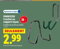 PARKSIDE Crochet ou support tuyau