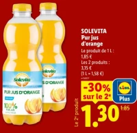 Solevita Pur jus d'orange