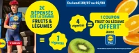 Offre Fidélité Lidl Plus : 1 Coupon Fruit ou Légume Offert