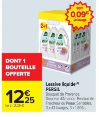 Lessive liquide PERSIL Bouquet de Provence