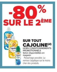 Adoucissant Cajoline