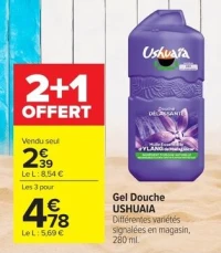 Gel Douche Ushuaïa