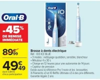 Brosse à dents électrique Oral-B iO3 Ice Blue