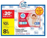 Culottes bébé Carrefour Baby Pants Easy on
