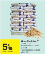 Granulés de bois