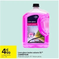 Lave-glace toutes saisons 5L Carrefour