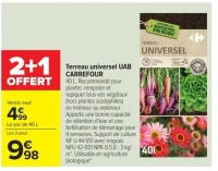 Terreau universel UAB CARREFOUR