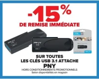 Clés USB 3.1 Attache PNY