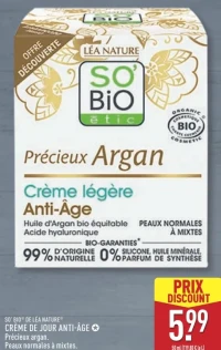 SO' BIO® DE LÉA NATURE® CRÈME DE JOUR ANTI-ÂGE