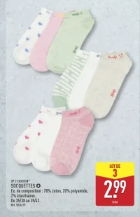 Socquettes UP 2 FASHION