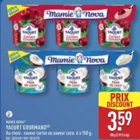 Mamie Nova Yaourt gourmand