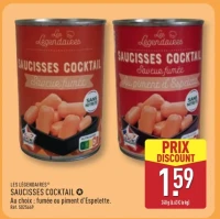 Les Légendaires Saucisses Cocktail
