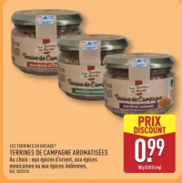 Les Terrines du Bocage Terrines de Campagne Aromatisées