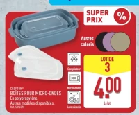 Boîtes pour micro-ondes Crofton