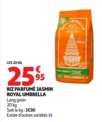 Riz parfumé Jasmin Royal Umbrella