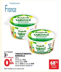 Taboulé Oriental Bonduelle