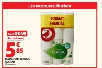 Essuie tout Classic Auchan
