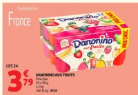 Danonino aux fruits