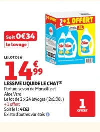 Lessive liquide Le Chat