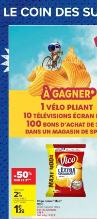 Chips nature "Maxi" VICO