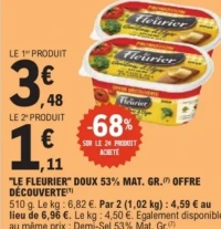 Le Fleurier Doux 53% Mat. Gr.