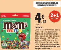 M&M'S Minis chocolate