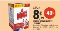 Lessive détachante Bonux