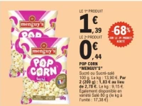 Pop Corn Menguy's