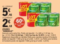 Légumes Bonduelle
