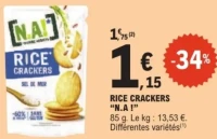 RICE CRACKERS "N.A!"