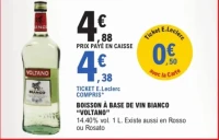 Boisson à base de vin Bianco "Voltano"