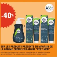 Crème épilatoire Veet Men