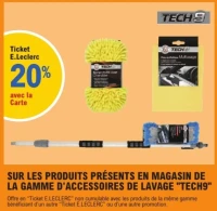Gamme d'accessoires de lavage Tech9